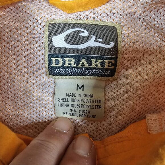 Drake Waterfowl Fishing Shirt Medium Wingshooter Flyweight Outdoors Vented Hiviz - Picture 9 of 16